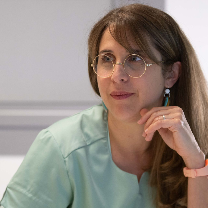 photo portrait de Aurélie Knaps Sage Femme