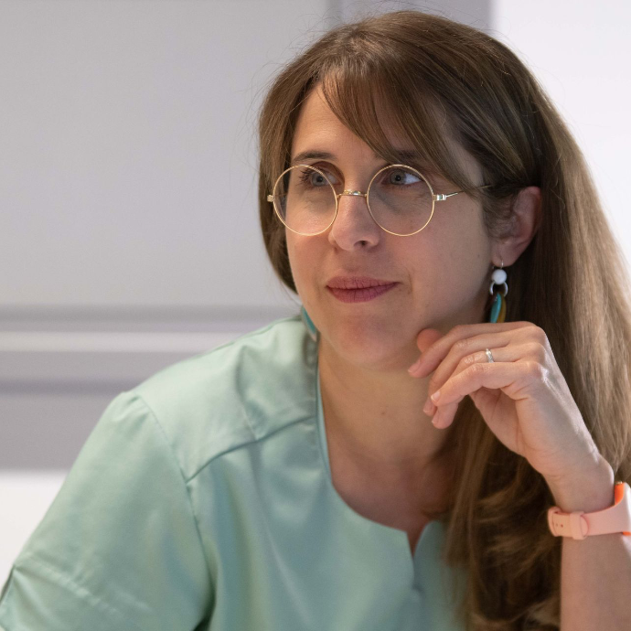 photo portrait de Aurélie Knaps Sage Femme