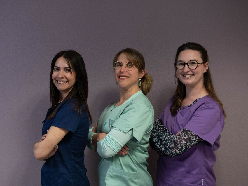 photo équipe sages femmes de villefontaine